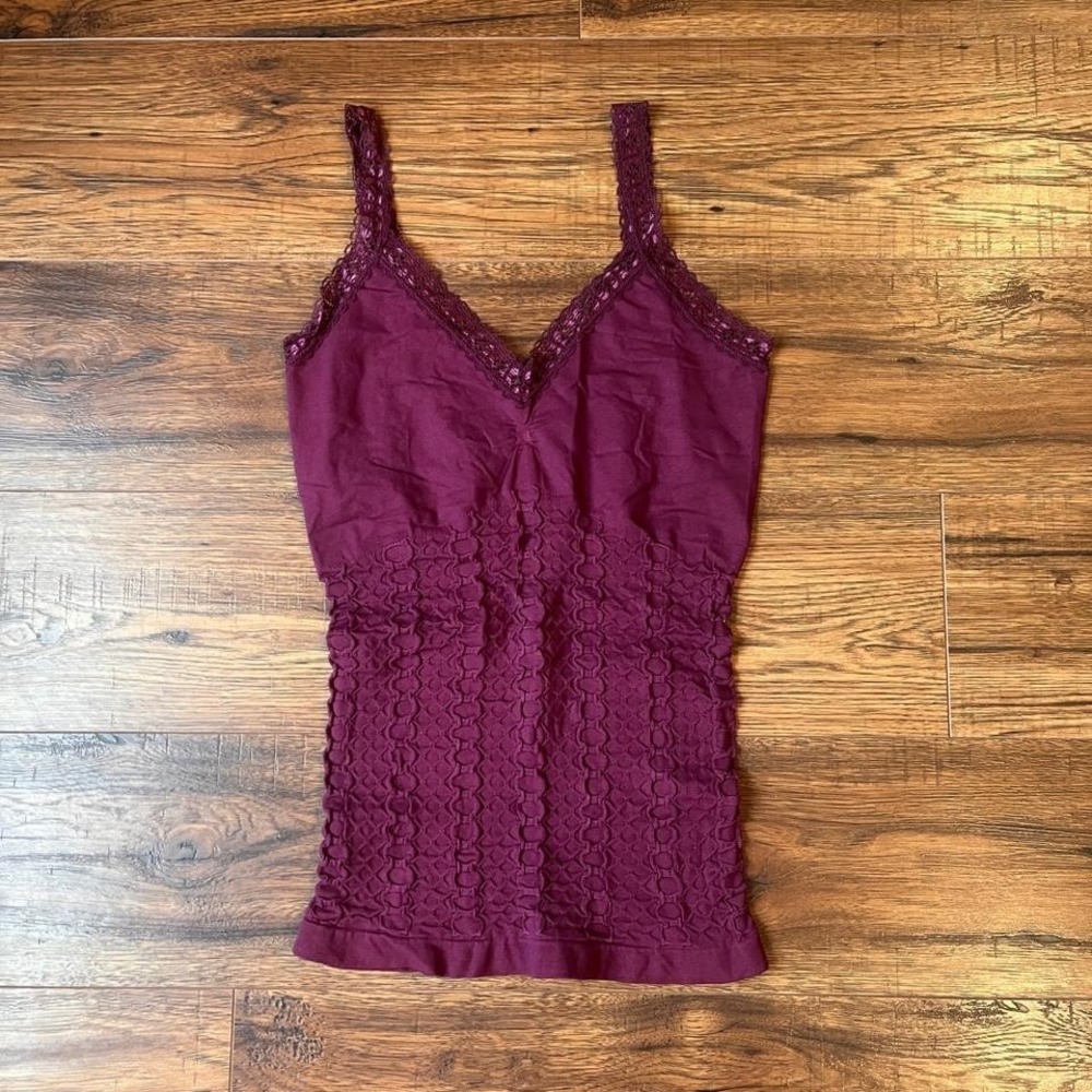 Majora Purple Smocked Cami Top Lace Women S Coquette Cottagecore Fairy Festival